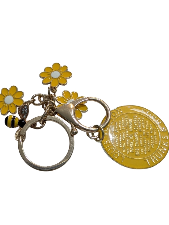 Auth. Louis Vuitton Trunks & Bags Charm 35x41mm, Yellow - Picture 3 of 10